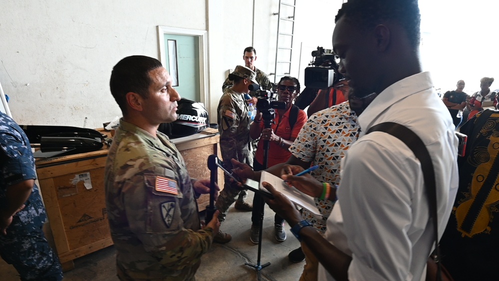 U.S. Coast Guard host media day for maritime tracks at TRADEWINDS 24