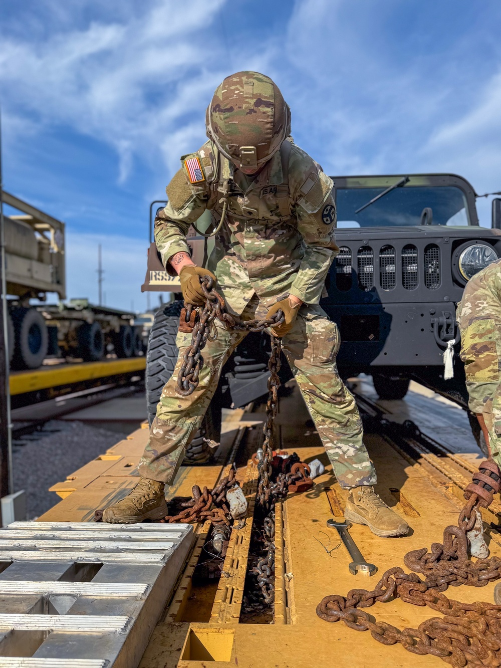 278th participate in rail operations at XCTC