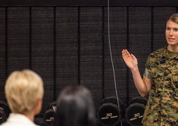 II MEF Spouses visit 2nd MLG Human Performance Center