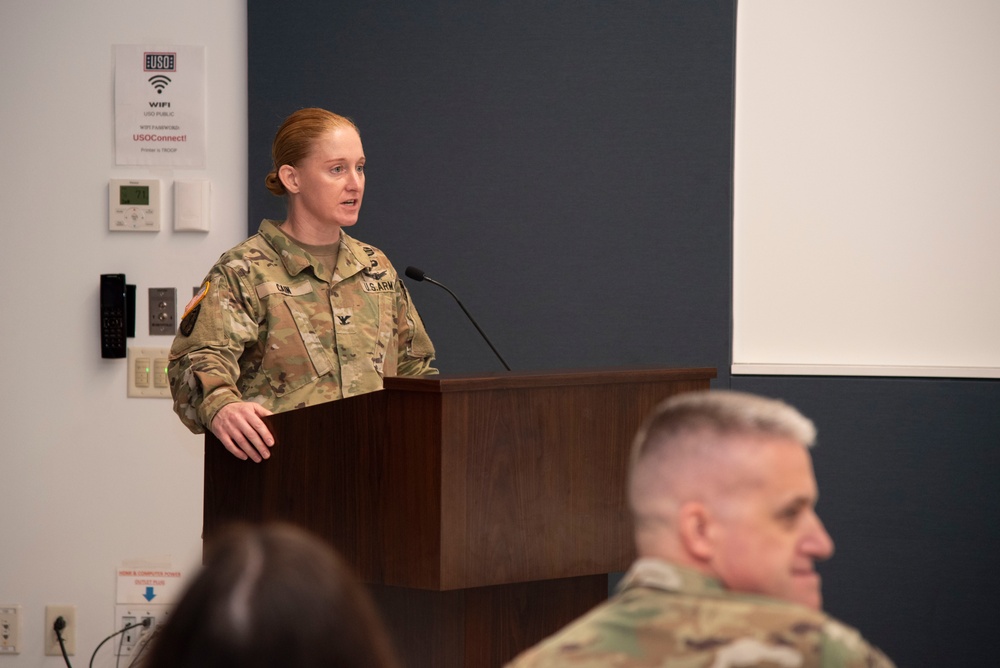 Soldier Recovery Brigade-National Capital Region holds a luncheon for military caregivers