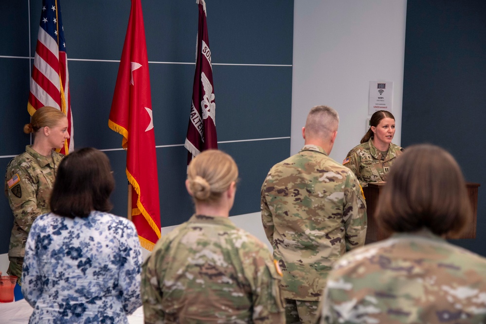 Soldier Recovery Brigade-National Capital Region holds a luncheon for military caregivers