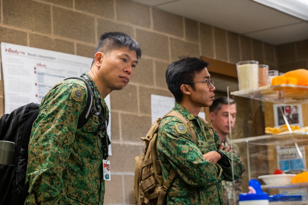 JBLM H2F hosts Singapore Armed Forces visit