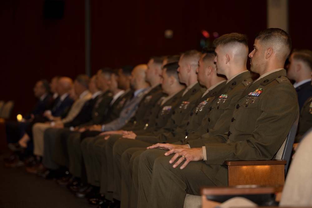 U.S. Marines and foreign service members graduate EWS