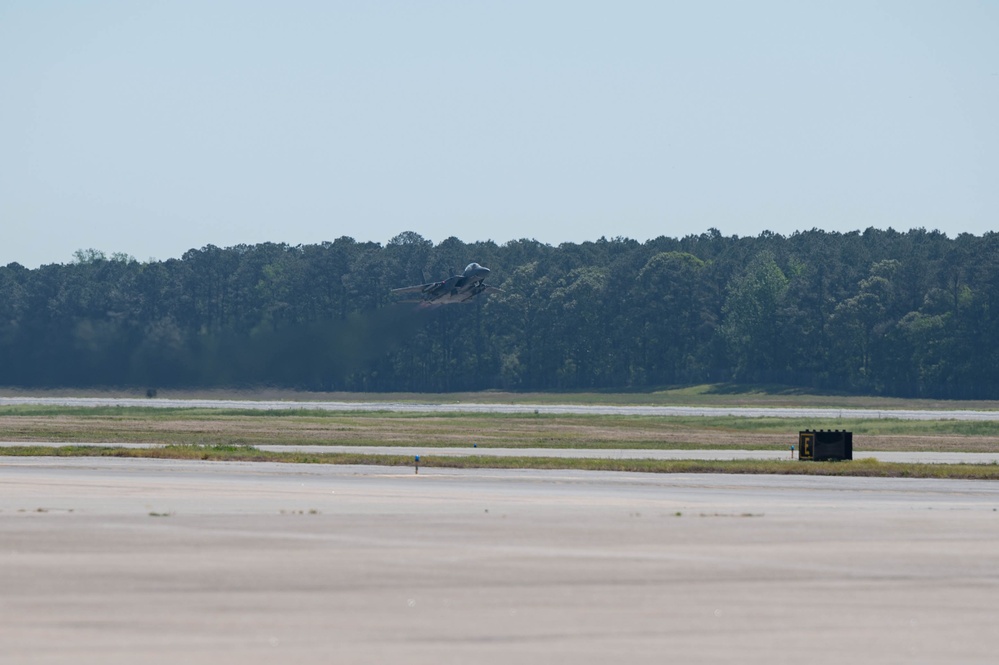 Airus back for in-flight testing at SJAFB