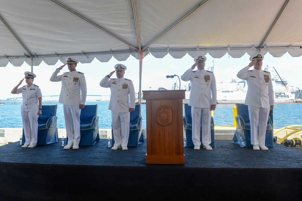 DVIDS - Images - USS Canberra (LCS 30) Blue Crew Conducts Change of ...