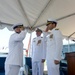 USS Canberra (LCS 30) Blue Crew Conducts Change of Command