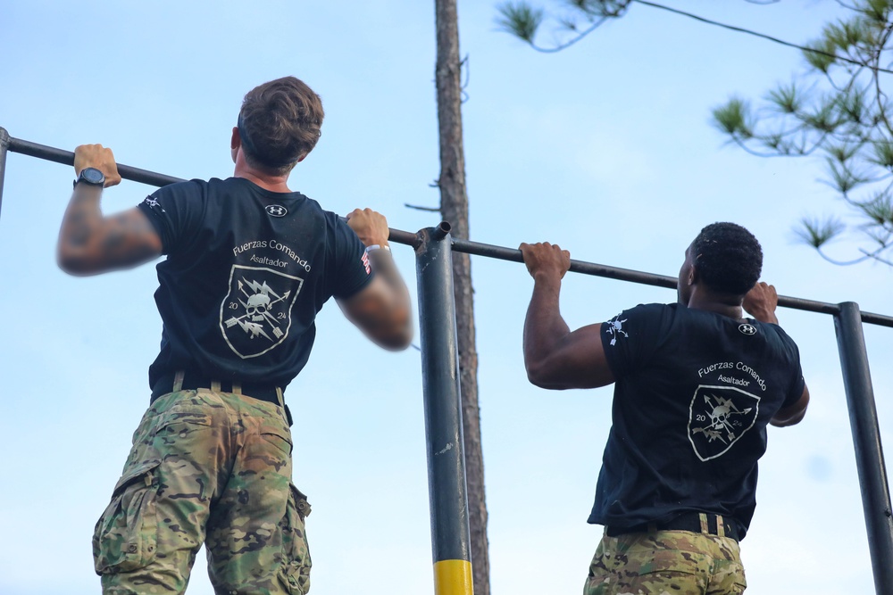 Fuerzas Comando 24 Physical Test