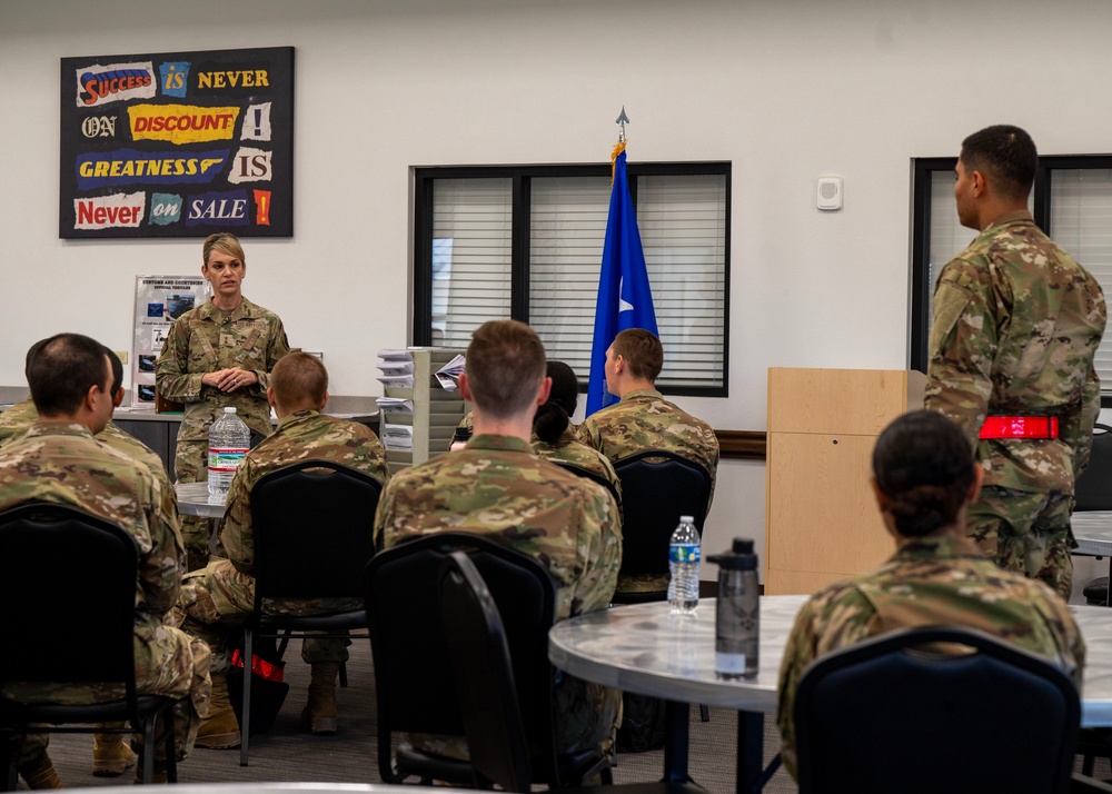2AF commander visits Goodfellow