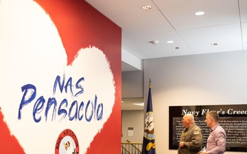 Deputy Under Secretary of the Navy (Intelligence and Security) Victor Minella Visit Naval Air Station Pensacola