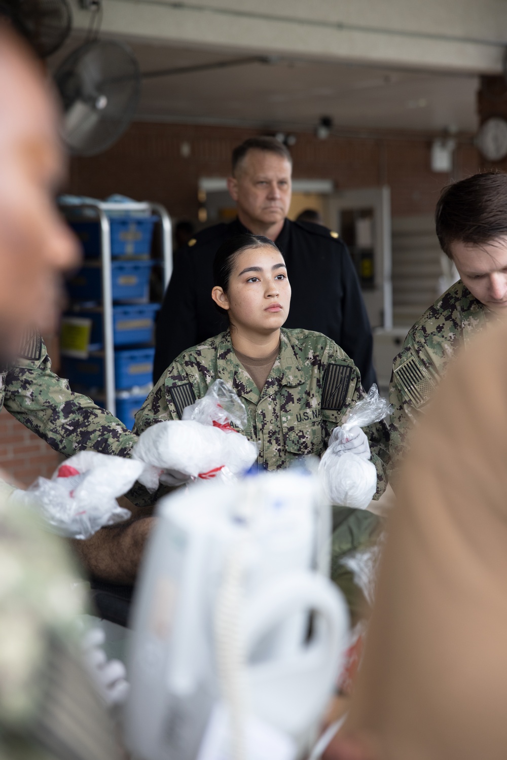 Officer Candidate School execute Mass Casualty Drill