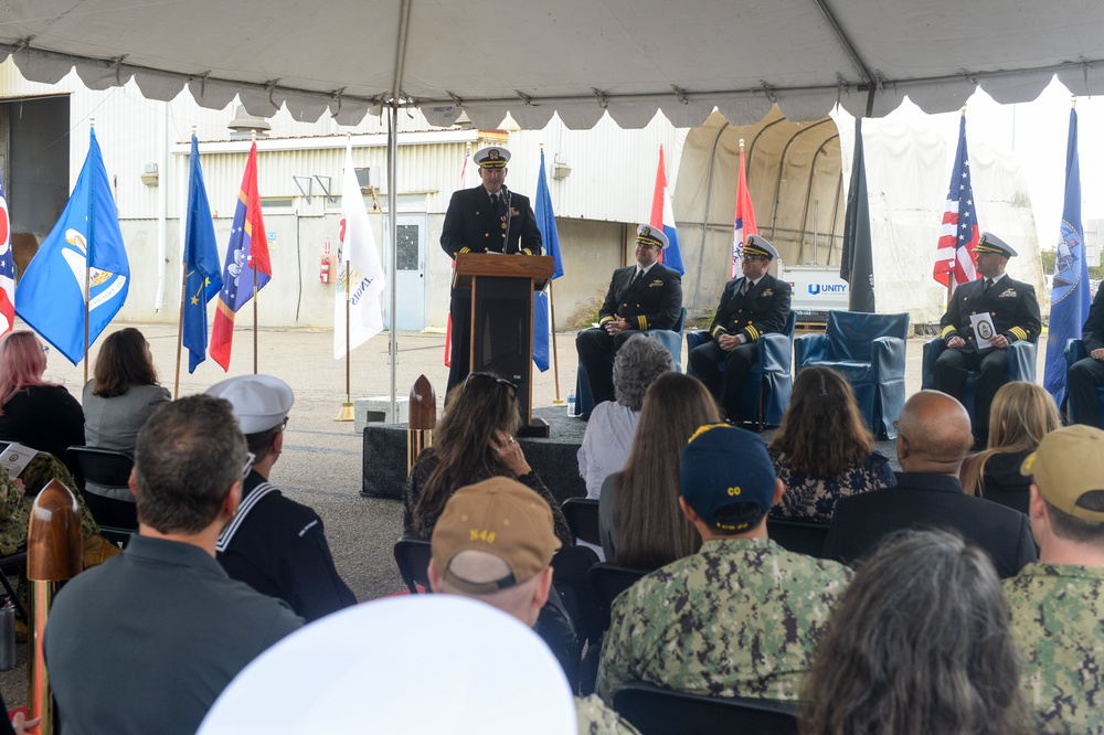 USS Cincinnati (LCS 20) Conducts Change of Command Ceremony