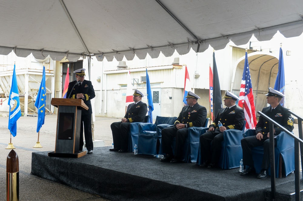 USS Cincinnati (LCS 20) Conducts Change of Command Ceremony