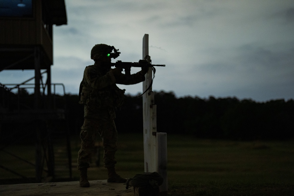 XVIII Airborne Corps Soldiers participate in the Best Squad Competition