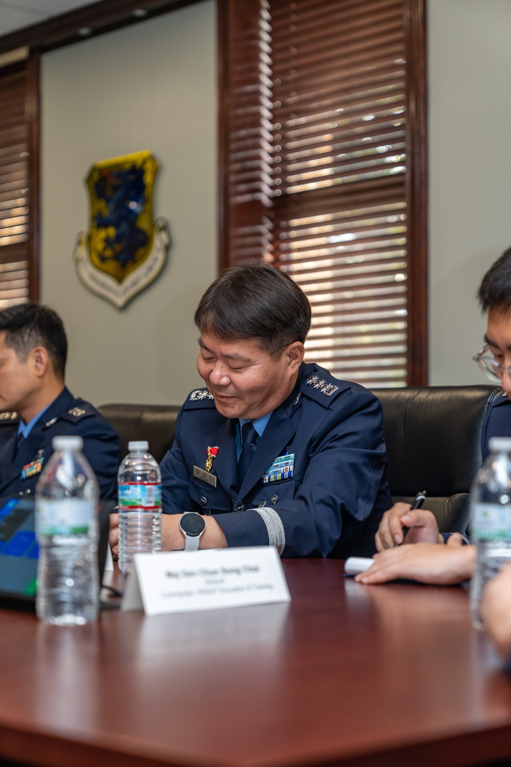 Republic of Korea Air Force Education and Training Command Visit