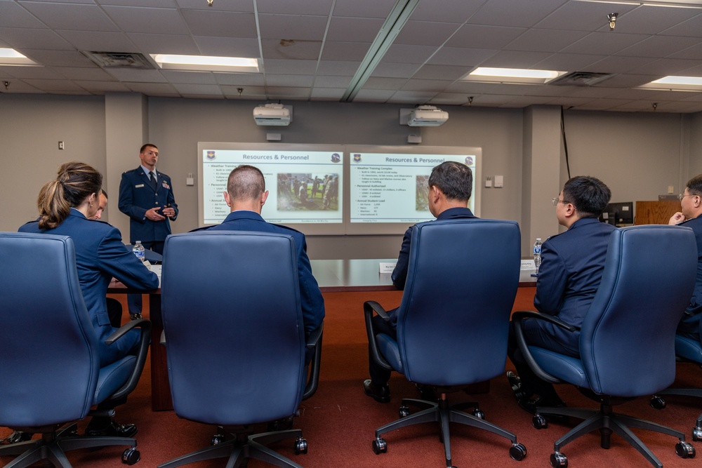 Republic of Korea Air Force Education and Training Command Visit