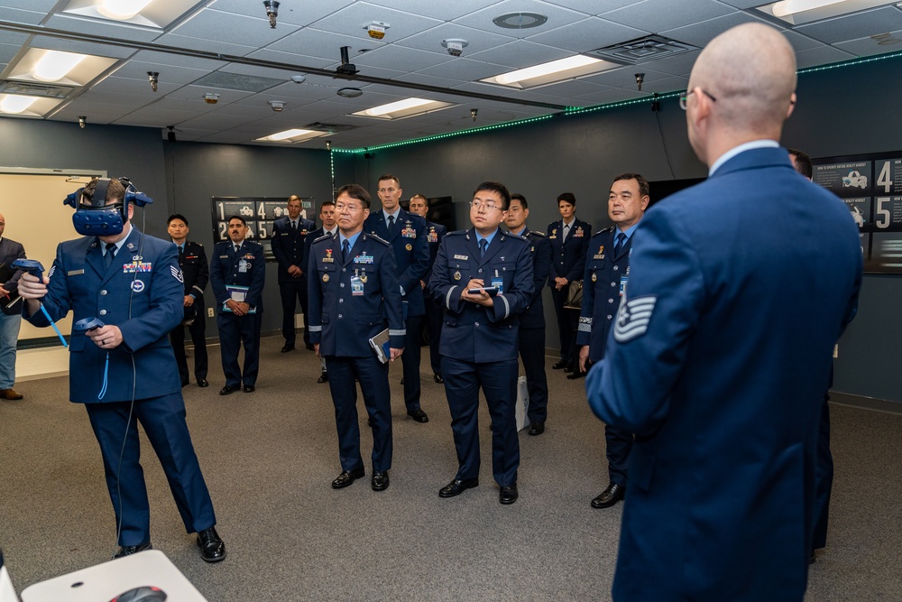 Republic of Korea Air Force Education and Training Command Visit