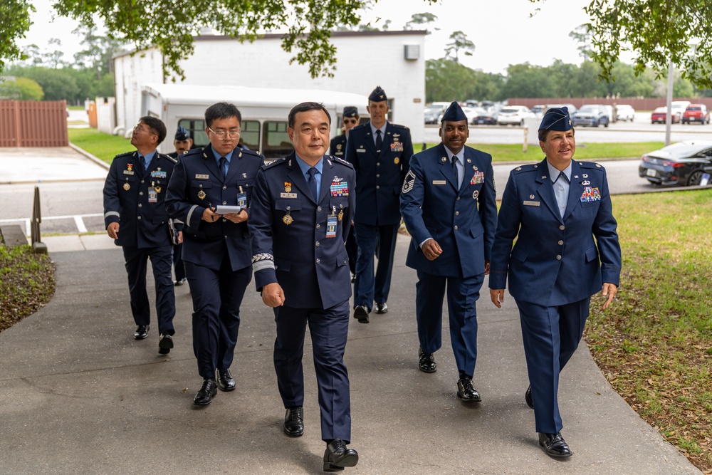 Republic of Korea Air Force Education and Training Command Visit