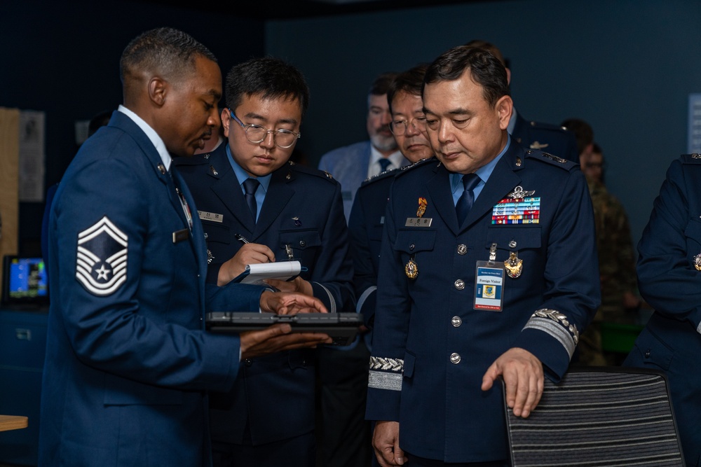 Republic of Korea Air Force Education and Training Command Visit