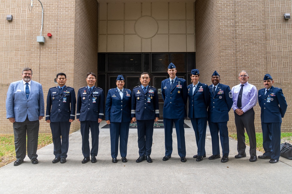 Republic of Korea Air Force Education and Training Command Visit