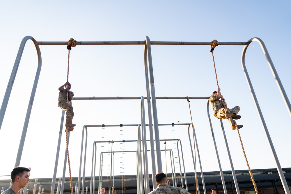 XVIII Airborne Corps Soldiers participate in the Best Squad Competition