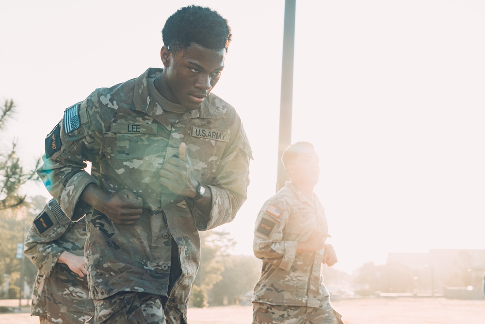 XVIII Airborne Corps Soldiers participate in the Best Squad Competition