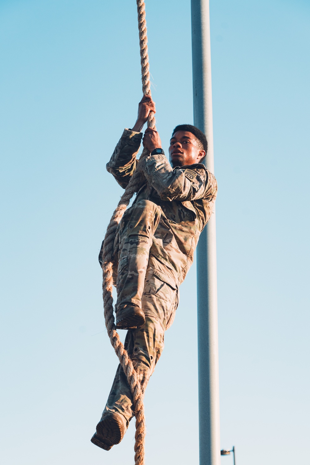 XVIII Airborne Corps Soldiers participate in the Best Squad Competition