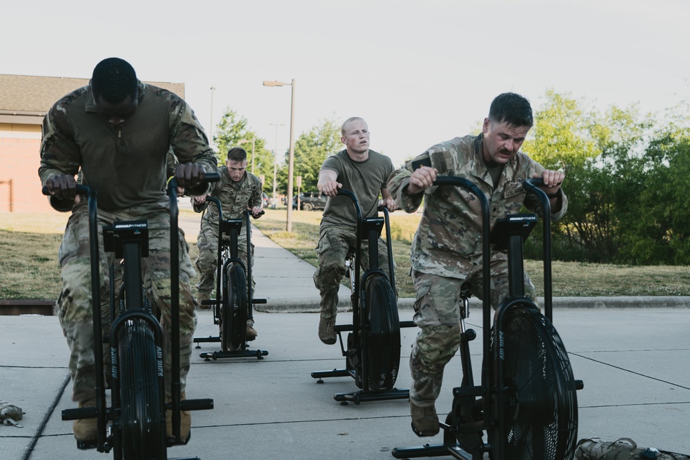 XVIII Airborne Corps Soldiers participate in the Best Squad Competition