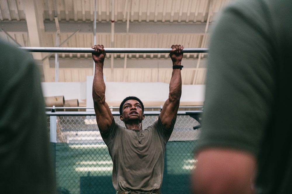 XVIII Airborne Corps Soldiers participate in the Best Squad Competition