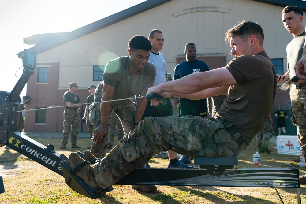 XVIII Airborne Corps Soldiers participate in the Best Squad Competition