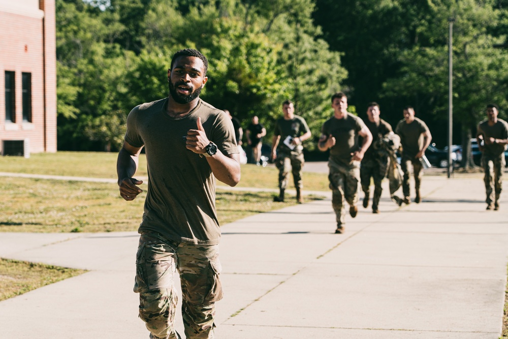 XVIII Airborne Corps Soldiers participate in the Best Squad Competition