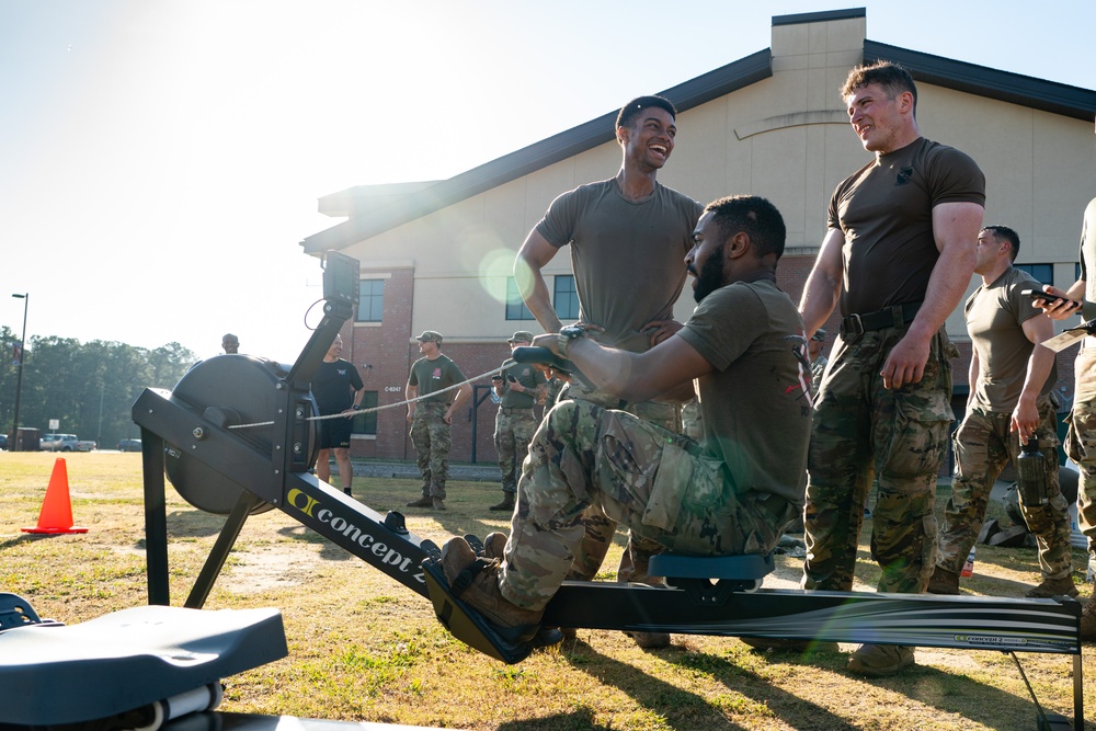 XVIII Airborne Corps Soldiers participate in the Best Squad Competition