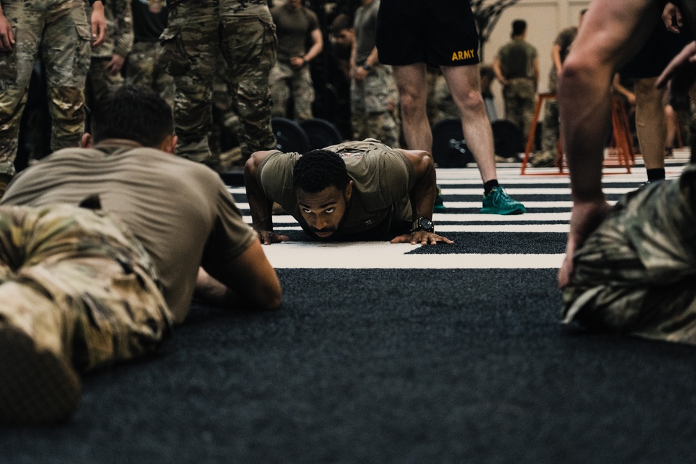 XVIII Airborne Corps Soldiers participate in the Best Squad Competition