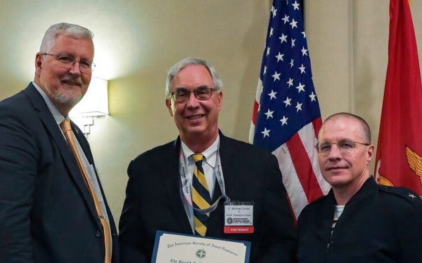 NSWCPD’s Dr. E. Michael Golda Receives ASNE Harold E. Saunders Award for Lifetime Achievement