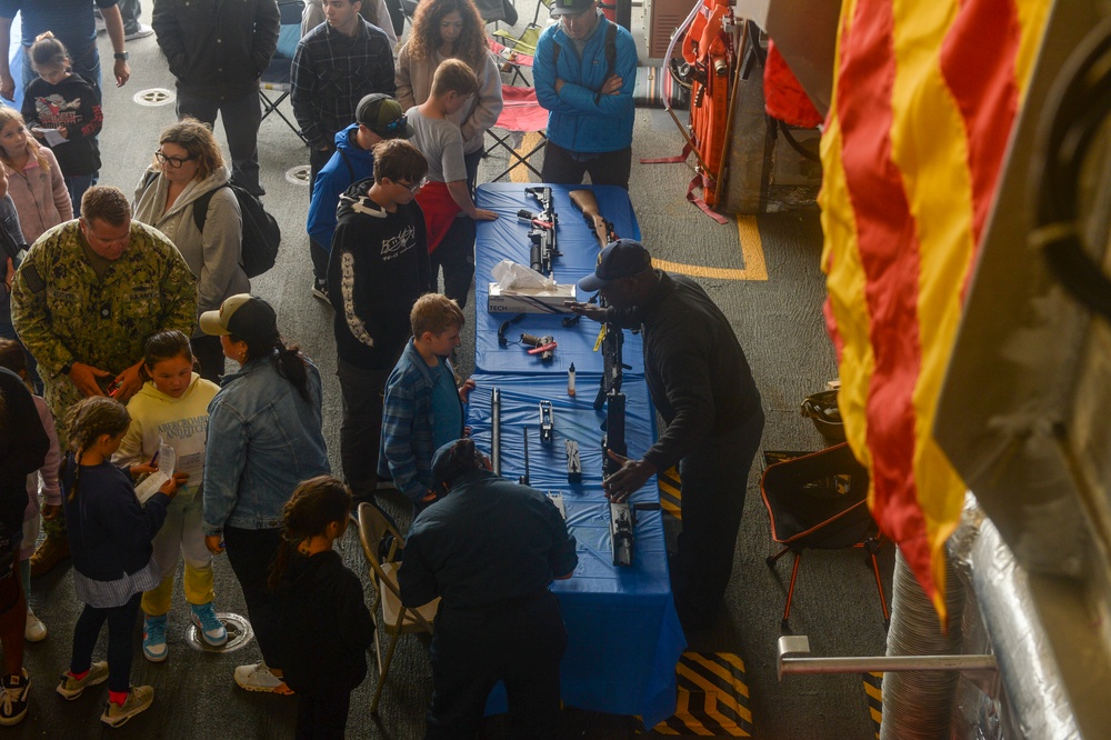 USS Augusta (LCS 34) Hosts Friends and Family Cruise Day