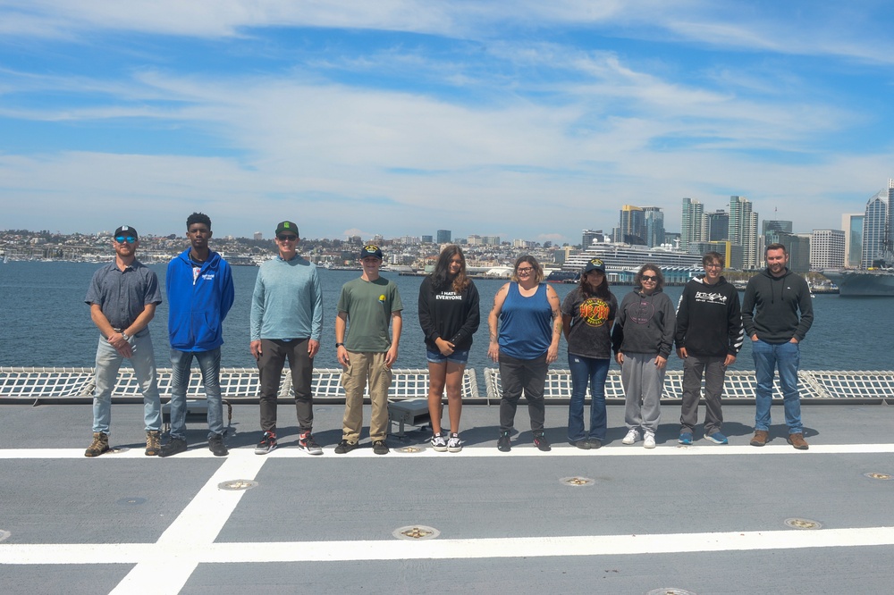 USS Augusta (LCS 34) Hosts Friends and Family Cruise Day