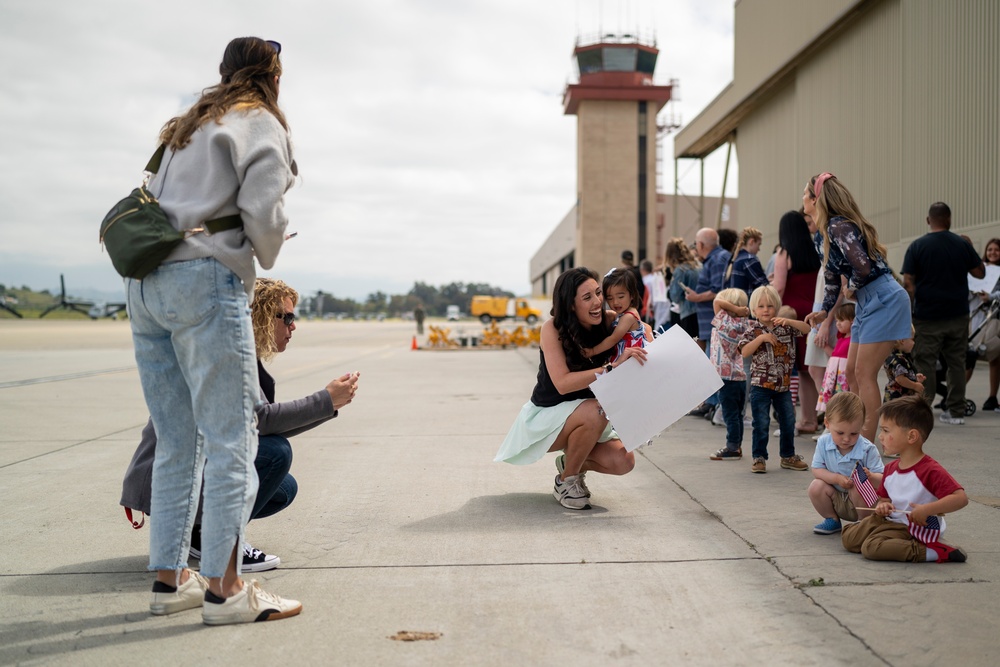 Welcome Home, Wolfpack and Gunfighters!
