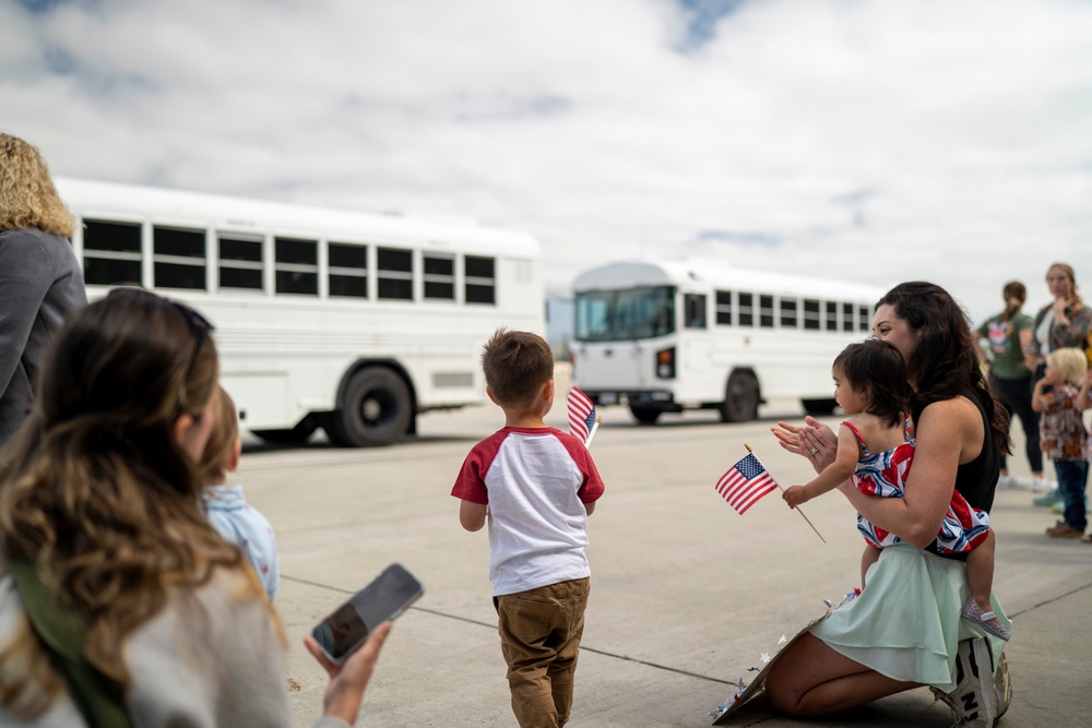 Welcome Home, Wolfpack and Gunfighters!