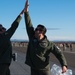 354th Airmen clean the flightline