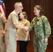 US Navy Band Re-Enlistment Ceremony