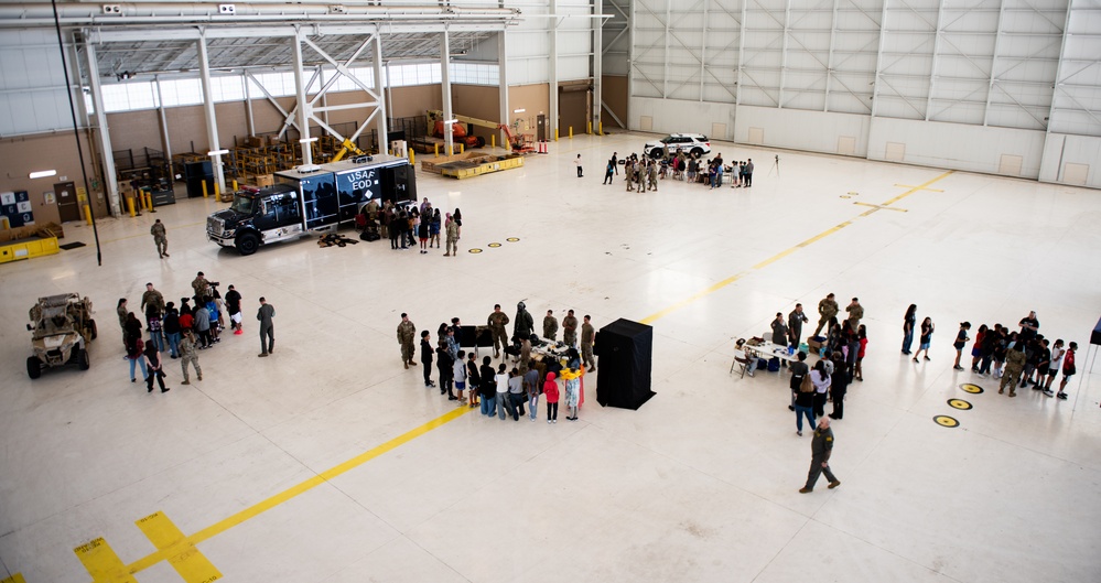 Travis AFB hosted Career Day for students from Travis Unified School District