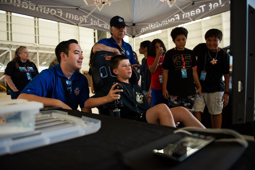 Travis AFB hosted Career Day for students from Travis Unified School District