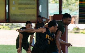 ACDC: 1/7, Philippine Marines play basketball 