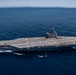 USS Ronald Reagan (CVN 76) Sailors bid farewell to Japan with flight deck message