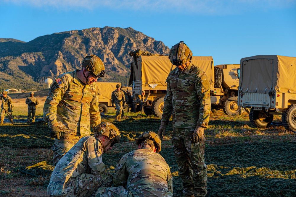 Advisors conduct camouflage and counter-uas training during SFAC forum