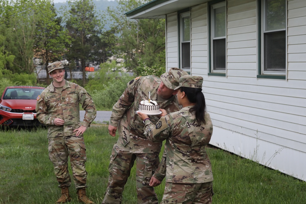 228th Transportation Battalion at Formation