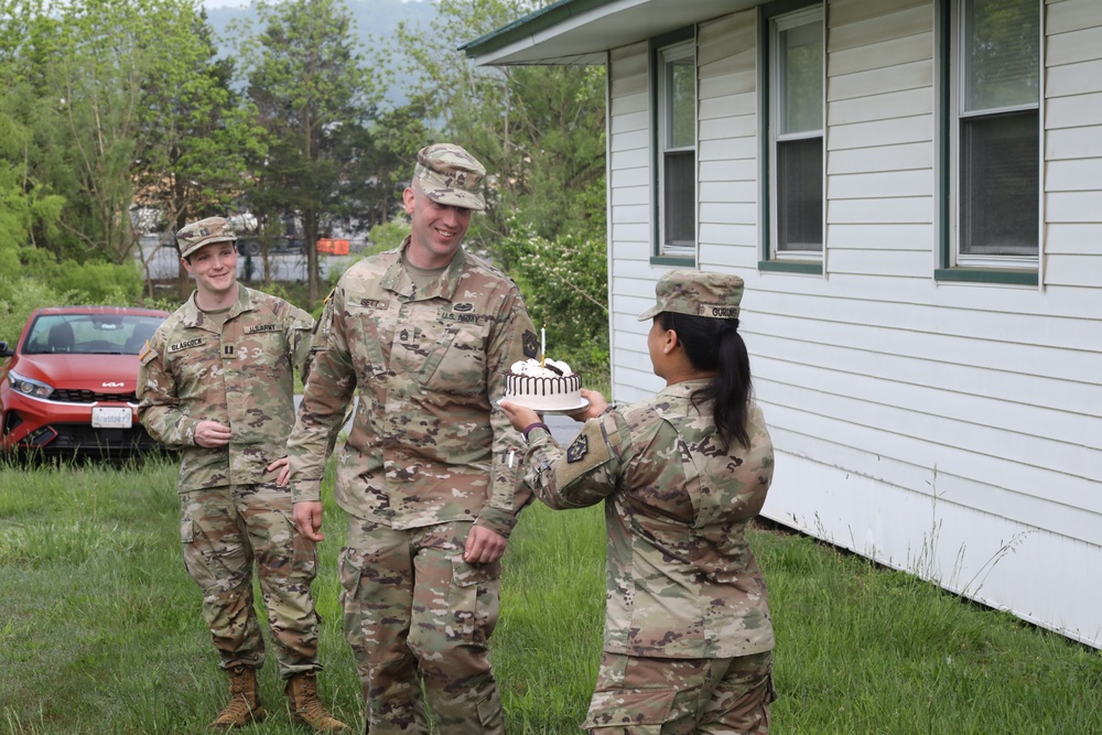 228th Transportation Battalion at Formation