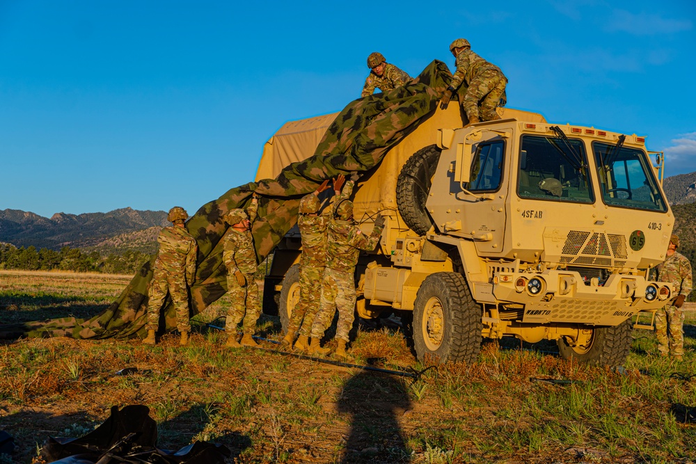 Advisors conduct camouflage and counter-uas training during SFAC forum