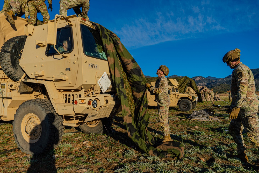 Advisors conduct camouflage and counter-uas training during SFAC forum