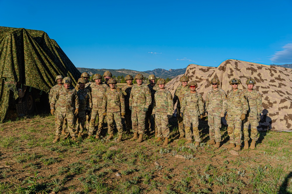 Advisors conduct camouflage and counter-uas training during SFAC forum