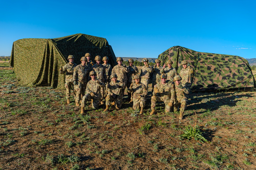 Advisors conduct camouflage and counter-uas training during SFAC forum